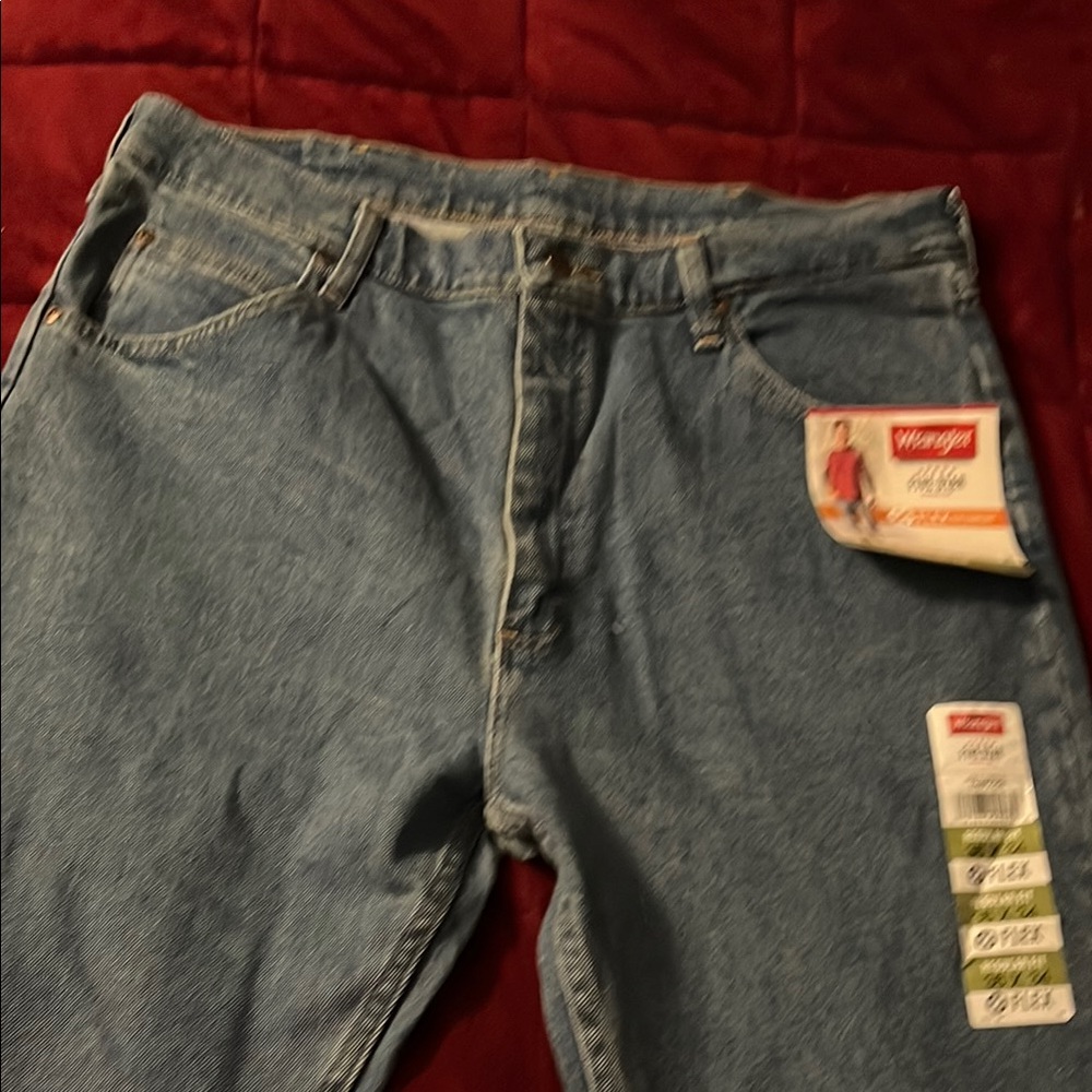 Wrangler Blue Relaxed Fit Jeans Classic Comfort